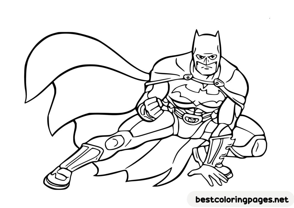 Batman Coloring pages for kids