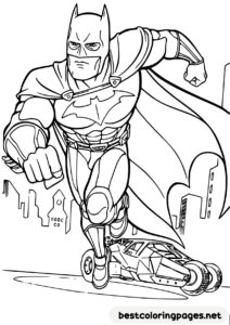 Batman coloring pages