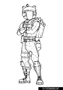 Beef Boss Coloring Pages Fortnite