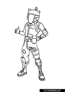Beef boss fortnite coloring pages