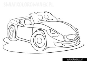 Car Coloring Page
