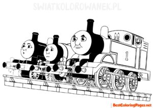 Coloring Page Thomas and Friends