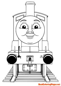 Coloring Page Thomas the Train