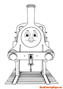 Coloring Page Thomas the Train to print
