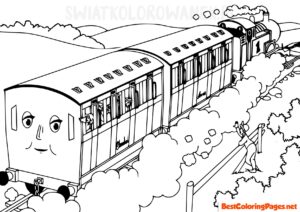 Coloring Pages Thomas