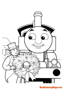Coloring Pages Thomas and Friends 2
