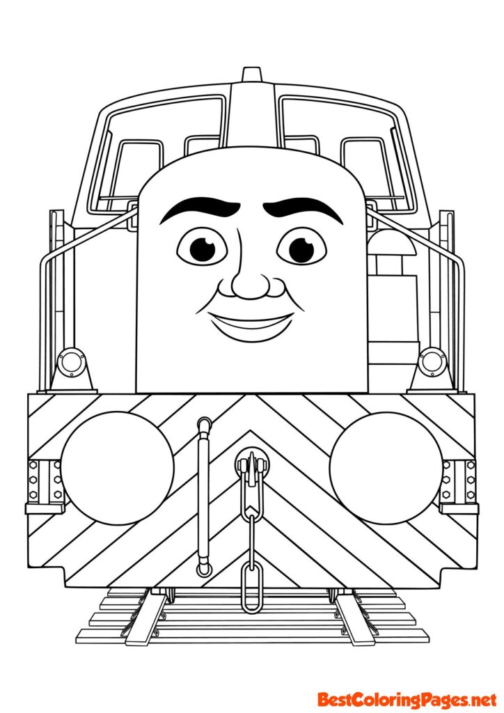Coloring Sheet Thomas the Train