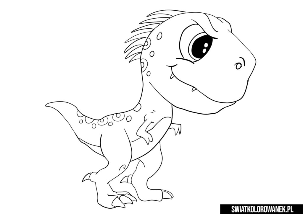 Dinosaurs coloring page