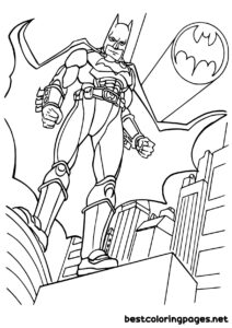 Coloring page Batman 2