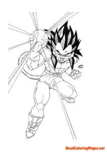 Dragon Ball Coloring pages 3