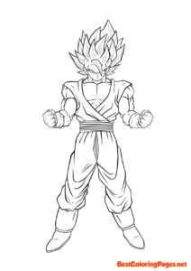 Dragon Ball Coloring pages