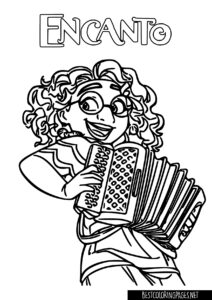 Encanto coloring pages