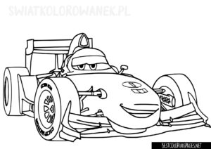 F1 coloring pages car