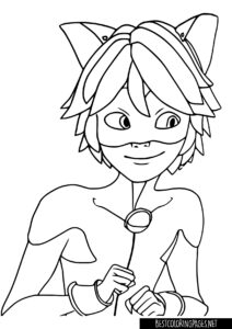 Free Miraculous Coloring Page