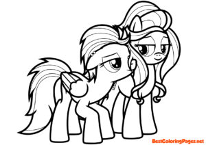Free My Little Pony coloring page