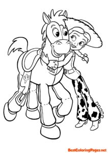 Free Toy Story Coloring page