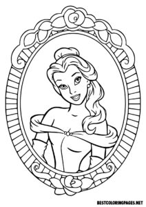 Free printable Princess Coloring Pages