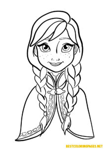 Free printable coloring pages Frozen