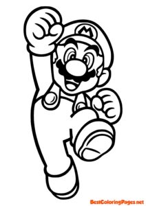 Mario Free Coloring Pages
