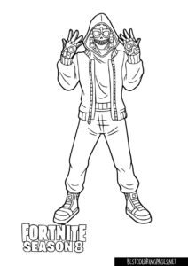 Mezmer fortnite season 8 coloring page