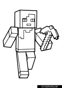 Minecraft Coloring Pages