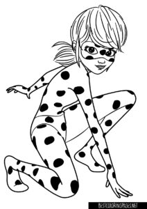 Coloring page Miraculous