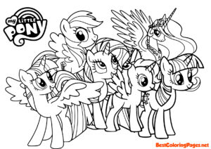 My Little Pony Coloring page