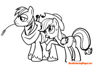 My Little Pony coloring pages for kids