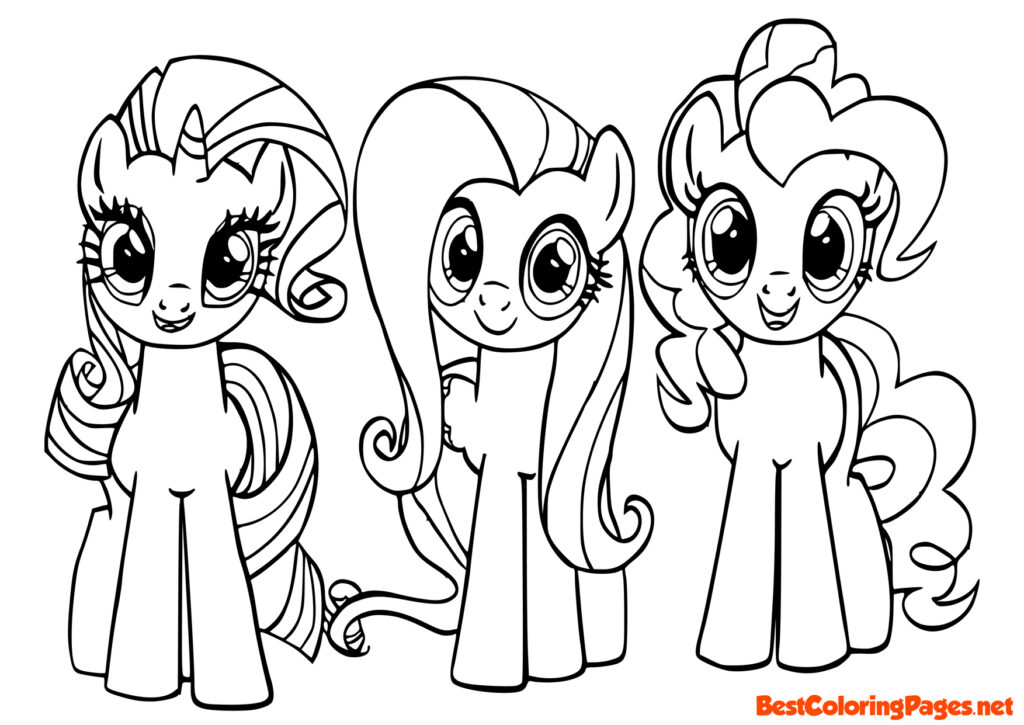 My Little Pony coloring pages for print