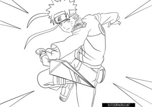 Naruto Coloring Page