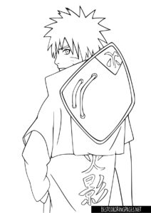 Resultado de imagem para Minato namikaze para colorir  Naruto sketch  drawing, Coloring pages to print, Naruto drawings