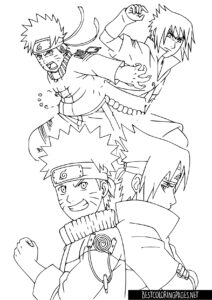Naruto Coloring Pages 7