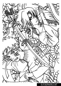 Naruto para colorir in 2023  Manga coloring book, Naruto sketch drawing,  Anime character drawing