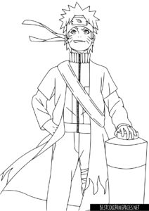 Naruto Coloring Pages for kids