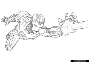 Online Coloring Pages Ironman