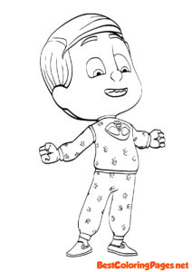 PJ Masks coloring pages for free