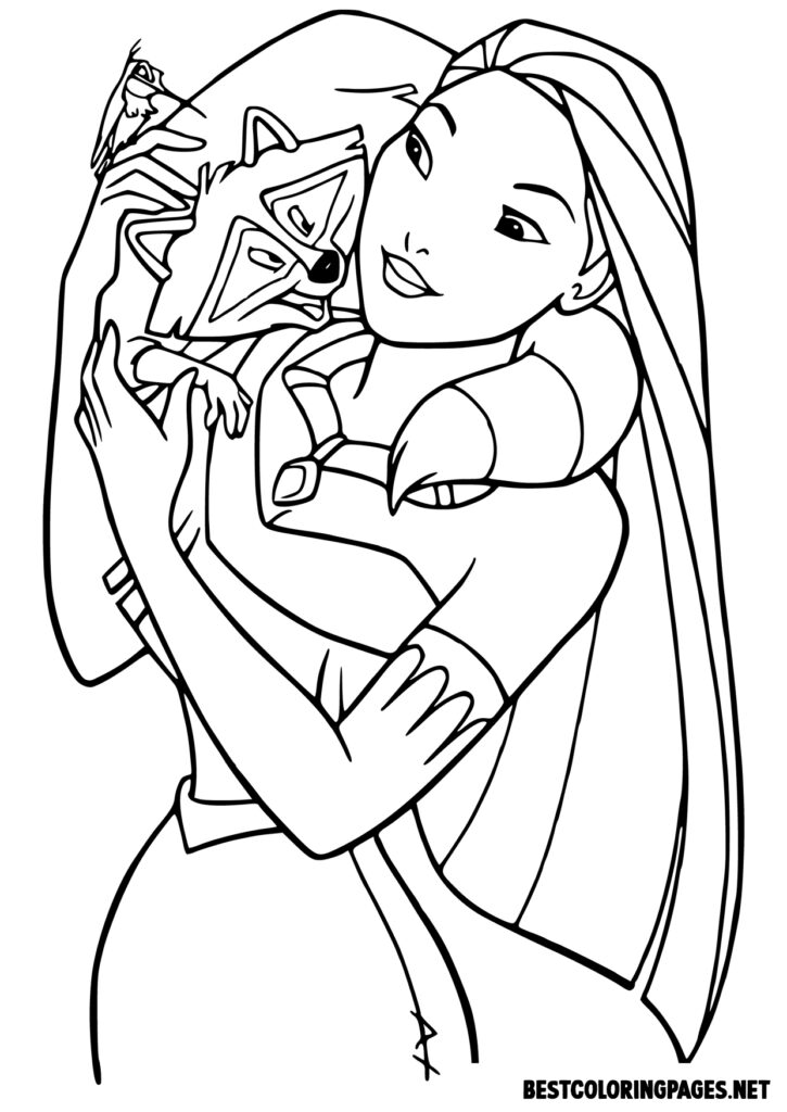 Princesses coloring pages. Mermaid coloring book Ariel in the shell to print