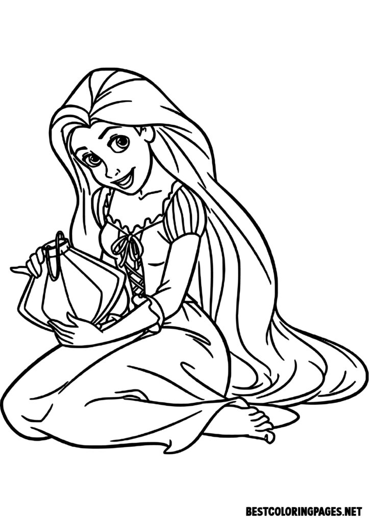 Princess Coloring Pages for girls