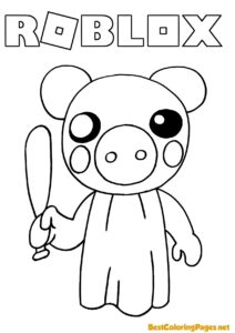 Roblox Piggy character
