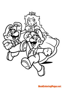 Super Mario Coloring Book