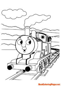 Thomas and Friends Coloring Pages