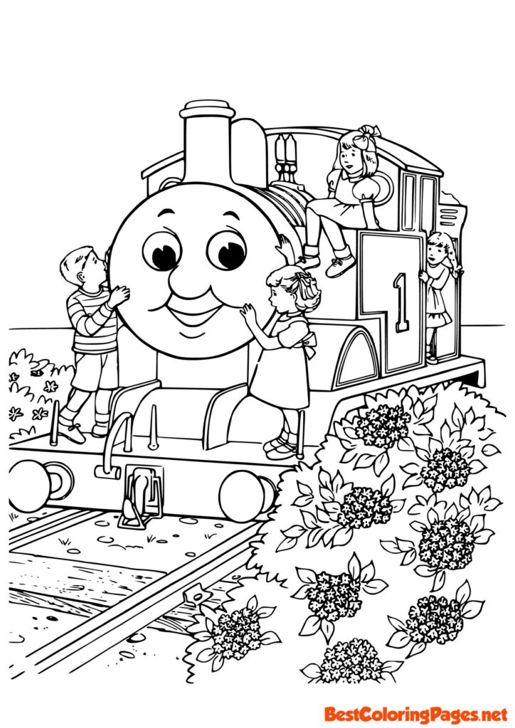 Thomas and Friends Coloring Pages 3