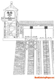 Thomas and Friends Coloring Pages free printable