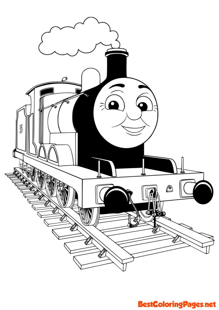 Thomas the Train Coloring Pages