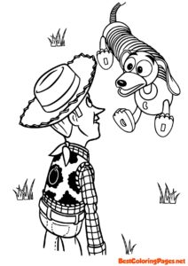 Toy Story coloring page