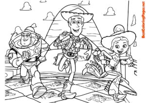 Toy Story coloring pages for kids