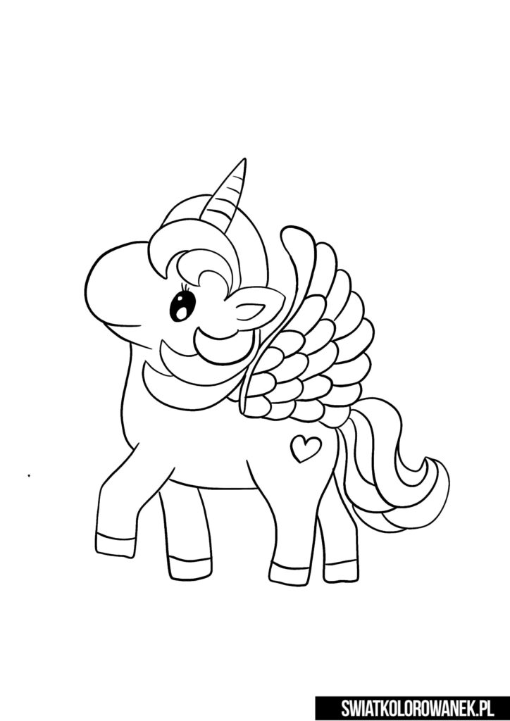 Unicorn coloring book (2)