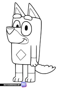 Coloring page Rusty