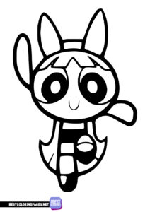 free prinable coloring page Powerpuff Girl