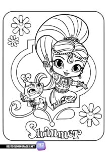 Coloring page Shimmer